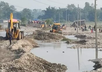 हुलाकी सडक सुचारु गर्ने काम सुरु,भाेलिबाट संचालनमा आउने