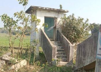 बाढीपीडित क्षेत्रका उच्च धारा र शाैचालय प्रयाेग विहिन