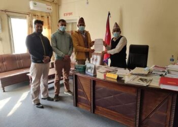 प्रजिअ मार्फत सहकारी मन्त्रिलाई सिएमसी कैलालीको ५ बुँदे ज्ञापनपत्र