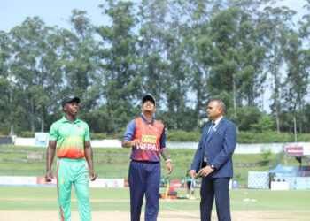 नेपाललाई जेम्बावे ए को ८८ रनकाे सामान्य लक्ष्य