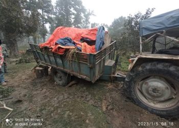 सालको ६ थान गोलिया ट्याक्टर बरामद