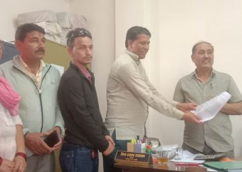 सामुदायिक वन महासघले बुझायो ध्यानाकर्षण सहित ज्ञापन पत्र