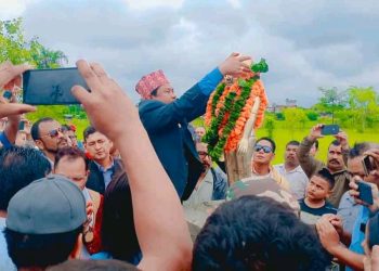 टीकापुर घटनामा मारिएका बालक टेक बहादुरको सालीक स्थापना