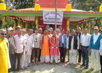 वनदेबी मन्दीर समुद्वघाटन