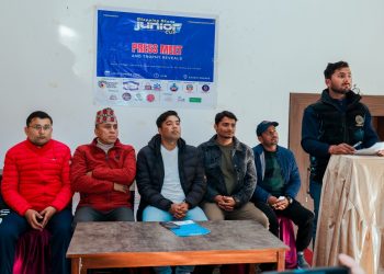 धनगढीमा स्टेपिङ स्टोन जुनियर कप क्रिकेटको तयारी पूरा, ट्रफी सार्वजनिक