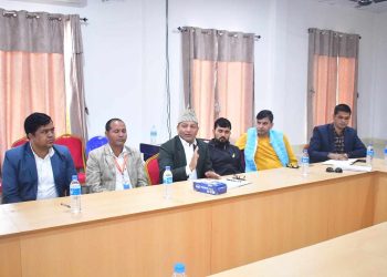 लगानी तथा विकास सम्मेलनलाई सफल पर्न आर्थिक मामिला मन्त्री शाहीले गरे छलफल