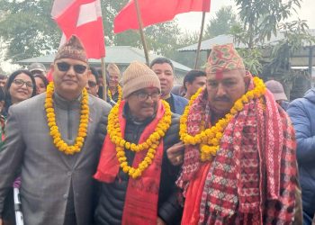 सुदूरपश्चिममा राष्ट्रियसभा निर्वाचनका लागि सत्ता गठबन्धनका तीनै जनाले गरे मनोनयन दर्ता