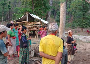 वन कार्यलय सङ्ग कुनै गुनासो छैन पहिरो पीडितहरु