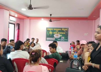 धनगढीमा कलाकार र पत्रकारको सामुहिक खिर खाने कार्यक्रम सम्पन्न