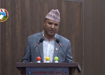 सुदूरपश्चिम प्रदेशका मुख्यमन्त्री सोडारीले आज बिश्वासको मत लिने