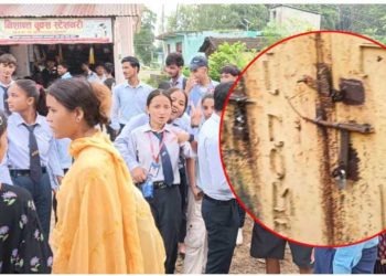 पालिकाले प्रधानाध्यापक नियुक्त गरे विद्यार्थीले आन्दोलन सुरु