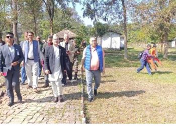 डुडेझारी औद्योगिक क्षेत्र संघीय वन मन्त्री शाहिले अवलोकन गरे