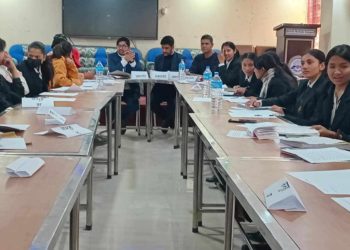 सामाजिक सञ्जाल बिद्येयक माथी विद्यार्थीको बहस