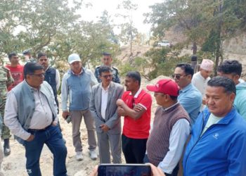 सेती राजमार्गको ट्र्याक खोल्ने बिषयमा छलफल सहित अनुगमन