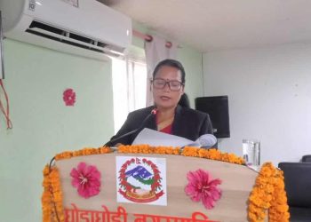 घोडाघोडीले ल्यायो १ अर्व करोड १ करोड ४० लाख २२ हजार रुपियाँको बजेट