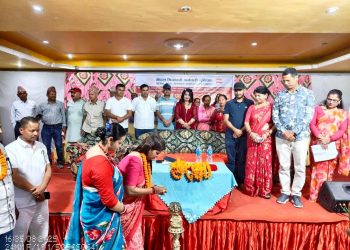 धनगढीमा निजामती कर्मचारी युनियनको तीज उत्सव