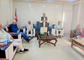 धनगढीमा काँग्रेस नेतृत्त्वबीच राष्ट्रिय राजनीति र पार्टी एकताबारे छलफल