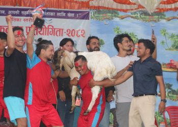 बर्दगोरियामा सम्पन्न मैत्रीपूर्ण फुटबलको उपाधि कोटागढीलाई