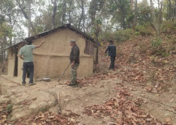 कैलालीको गोदावरी सामुदायिक वन क्षेत्रमा अतिक्रमण हटाउने अभियान सुरु