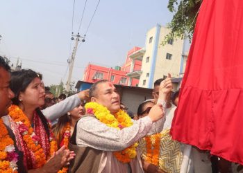 मुख्यमन्त्री शाहले एक विशेष कार्यक्रमका बीच लम्कीचुहा प्रादेशिक अस्पताल उद्घाटन गरे