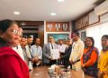 छोटी भन्सार पुनः सञ्चालनको माग गर्दै अर्थ मन्त्रीलाई ज्ञापनपत्र