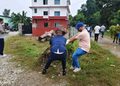 संविधान दिवसको पूर्वसन्ध्यामा भौतिक मन्त्रालय परिसर सरसफाइ