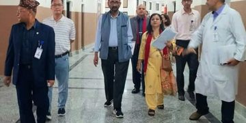 गेटामा चिकित्सा सञ्चालनका लागि चिकित्सा शिक्षा आयोगको टोलीले स्थलगत अनुगमन