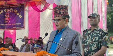 शान्ति सुरक्षा कायम गर्न नेपाल प्रहरीलाई थप सुदृढ बनाउनुपर्छ : मुख्यमन्त्री भट्ट